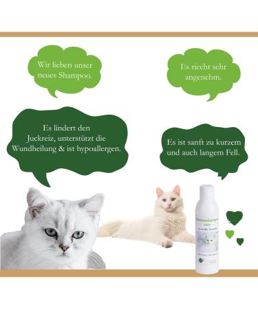 Buy LT Nature Products Bio-Katzenshampoo for White Fur | Hypoallergenic Soap-Free Cat Shampoo | 250ml | Anti-Itching Care - Buy Online on SooperMarket.com
