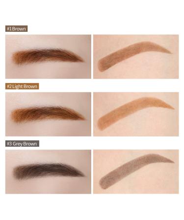 ETUDE Tint My Brow Gel #2 Light Brown - Long-Lasting, Waterproof Eyebrow Tint & Mascara | K Beauty - Buy Online on SooperMarket.com