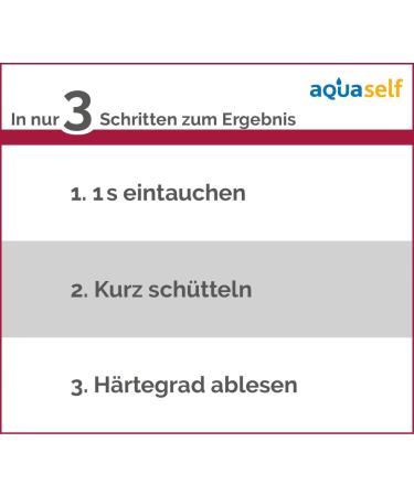 Determine Water Hardness Test Strips ( DH) - 15 Individually Packaged - Made in Germany - Fast & Accurate Results for Soft Medium Hard Water - Buy Online on SooperMarket.com