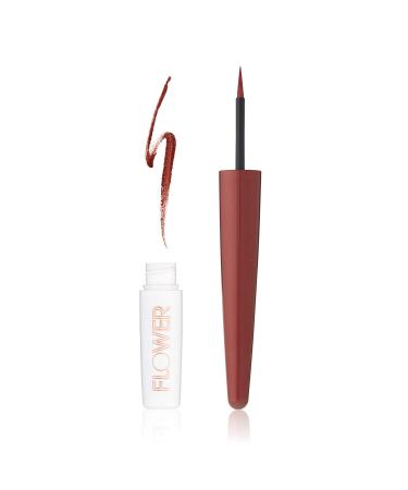 FLOWER BEAUTY Liquid Blendable Eyeliner EYE Liner meets Eyeshadow | Rich  Intense Color | Straight Line or Smolder Blend | Rust 1 ea