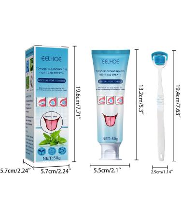 Ulapithi Tung Gel & Tongue Cleaner Set | Multifunctional Gel for Healthy Breath | International Shipping - Buy Online on SooperMarket.com
