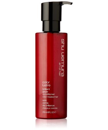 Shu Uemura Color Lustre protective conditioner for colored hair with musk rose oil and goji berries extract for bright shine and longer color brilliance 250 ml of odorless 250 ml (1 Pack)