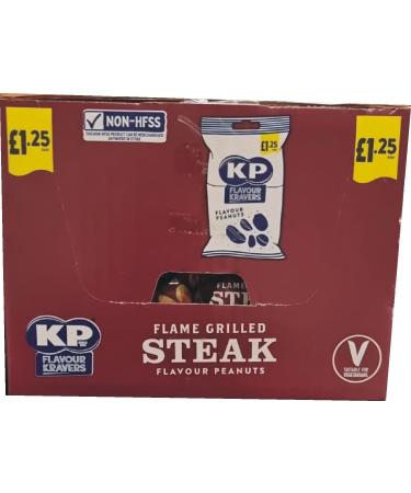 KP Flavour KRAVERS Flame Grilled Steak Peanuts 65G (Pack of 16) | High in Fibre | by SHANZA DEPARTMENTAL'S - Buy Online on SooperMarket.com