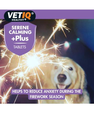 VetIQ Serene-UM Xtra Calming Tablets (60 ct) - Natural Pet Stress Relief - Buy Online on SooperMarket.com