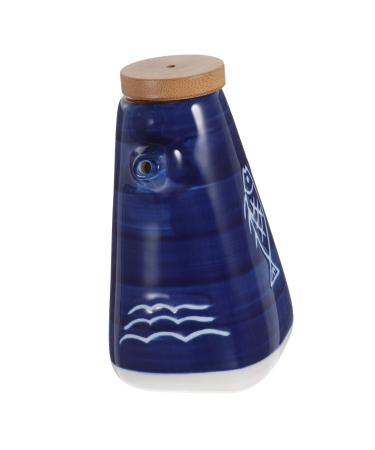 ABOOFAN Ceramic Soy Sauce Pot Vinegar Cruet Decorative Vinegar Container Oil and Vinegar Soy Sauce Holder Empty Olive Oil Ceramic Olive Bottle Multifunction Tanker Ceramics