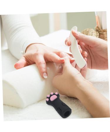 Beavorty 30 pcs Dead Skin Shears Protective case Pedicure Scissor Cover Cuticle Trimmer Cover Embroidery Scissors Cover paw Shape Protective Cases Nail Tool Modeling Silica Gel Safety Gear - Buy Online on SooperMarket.com