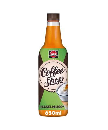 Schwartau Coffee Shop Hazelnut coffee syrup to refine coffee specialties 650ml