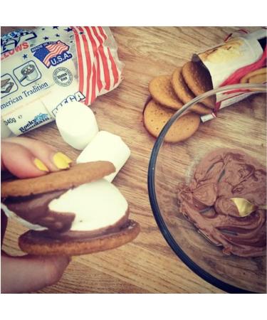 Tasty Fluffy Extra Large Mega Marshmallow - 550g | Perfect for S'mores | Fat-Free Roasting Marshmallows - Buy Online on SooperMarket.com