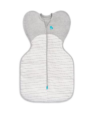 Love To Dream Swaddle UP Baby Sleeping Bag Self-Soothing Swaddles for Newborns Improves Sleep Snug Fit Helps Calm Startle Reflex New Born Essentials for Baby Warm 16-20 C 6-8.5kg White Medium (6-8.5kg) White