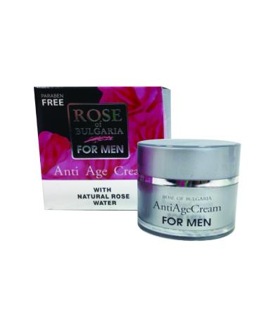 Anti-age Cream for Men Rose of Bulgaria BIOPEPTIDE-CL Bulgarian Rose Water by Rose of Bulgaria