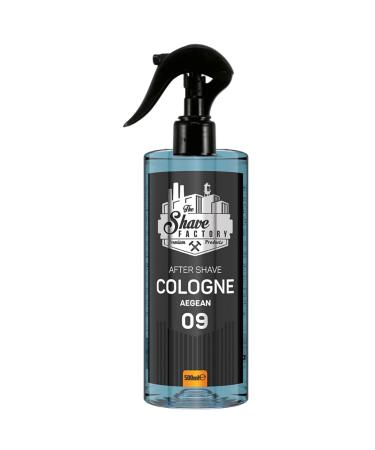 the shave factory Pump Spray After Shave Cologne - Aftershave Cologne Aftershave For Men (09 Aegean)