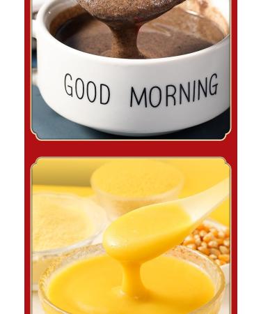 Red dates white fungus and lotus root powder soup instant black sesame walnut paste Chinese yam corn paste 3 cans of snacks gift pack nutritious breakfast congee delicious sweet snacks (1 pack) - Buy Online on SooperMarket.com