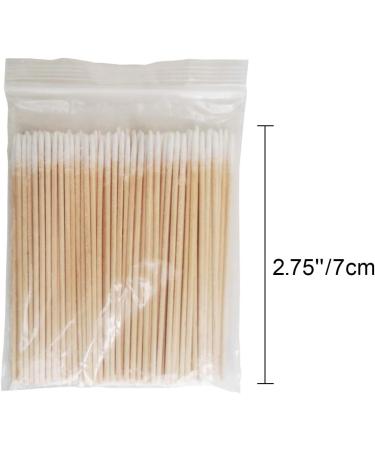 100 Pcs Pointed Wooden Handle Cotton Swabs - Ideal for Makeup Health Medical & Ear Care | 1000 Pcs A01 - Buy Online on SooperMarket.com