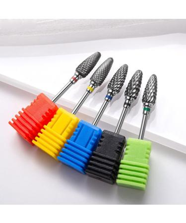 POPETPOP 2pcs Nail Polisher Tools Nail Stamping Polish Nail Polishes Drill Bits for Metal Nail Drill Tips Cuticle Hand Wisking Tool Electric Nail Art Polishing Bits Creative Nail Bits Alloy 7x1.3cmx2pcs As Shown 3x2pcs - Buy Online on SooperMarket.com