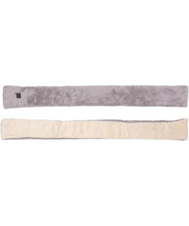 ZLXHDL USB Electric Heated Neck Pillow & Winter Scarf for Women - Intelligent Thermal Heating 3 Temperature Settings Perfect for Cold Weather (Gray) - Buy Online on SooperMarket.com