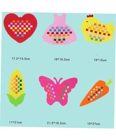 Didiseaon 5pcs Squiz Chicken Toy Set - Easter Party Favors & DIY Crafts | Non-Woven Fabric Baby Toys for Education & Puzzle Fun - Buy Online on SooperMarket.com