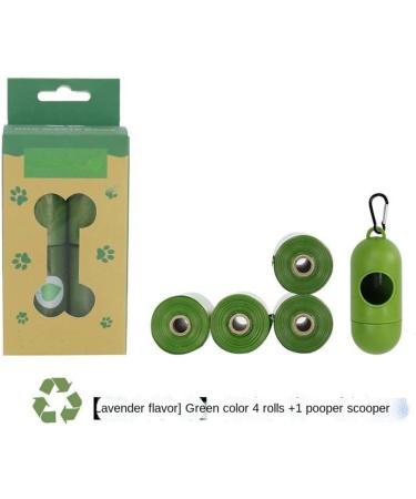 Degradable Pet Garbage Bag Cat and Dog Feces Garbage Bag Scented Poop Bag Poop Bag Dispenser lvse 4juandaifenpeiqi - Buy Online on SooperMarket.com