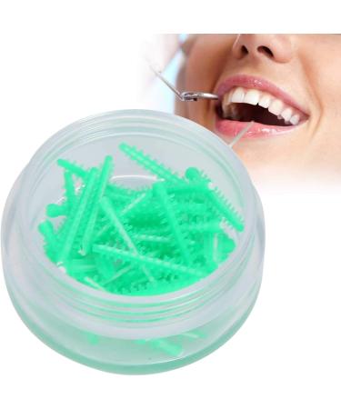 40pcs Dental Wedge Box | Colorful Green Teeth Wedges for Dental Supplies - International Shipping Available - Buy Online on SooperMarket.com