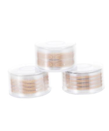 NOLITOY 3 Rolls Reel Double Eyelid Stickers Upholstery Tape Women Eyelid Tapes Invisible Tapes for Eye Eyelid Tape Clear Eyes Tapes Olives Breathable Double Eyelid Fiber