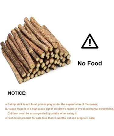 Aidiyapet Cat Catnip Sticks Cat Chew Sticks Cat Catnip toys Matatabi Silvervine Chew Sticks Cat Dental Chews for Cat Teeth Cleaning Cat Toys for Indoor Cats 30 Count (Pack of 1) - Buy Online on SooperMarket.com