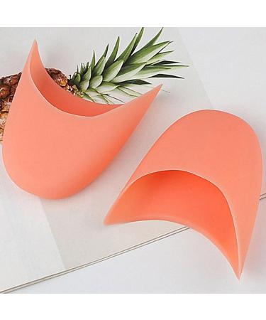 Toe Protectors for Pointe Shoes + Glass Cuticle Pusher - White/Skin Color, Ballet Dance Shoe Toe Pads - Buy Online on SooperMarket.com