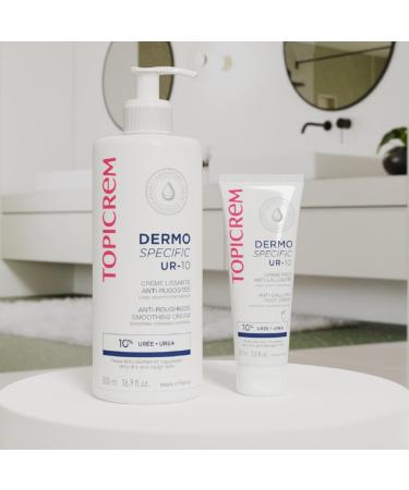 Buy Topicrem UR-10 Anti-Roughness Smoothing Cream 500ml Best for Dry Skin Relief | Fast International Shipping - Buy Online on SooperMarket.com