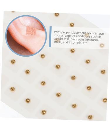 Healeved 5 Sets of 200 Acupuncture Ear Pressure Relief Pills - Acupressure Magnetic Beans & Pellet Seeds for Effective Pain Relief - Buy Online on SooperMarket.com