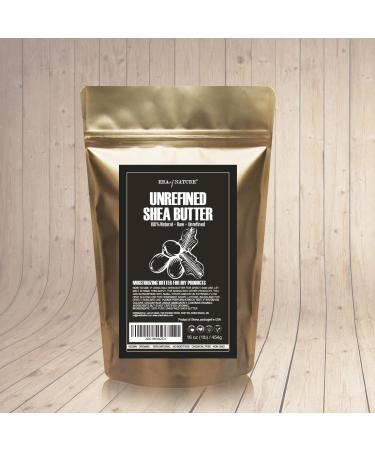 African Ivory White Shea Butter - Raw Organic & Unrefined for Anti-Aging Dry Skin - 16oz - Ideal for DIY Body Butters, Soaps, Lotions, and Lip Balms - From Ghana - Buy Online on SooperMarket.com