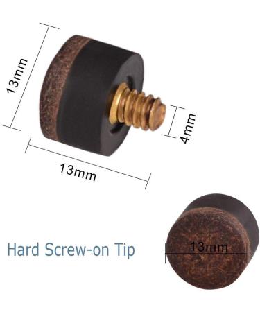 AB Earth Pool Cue Stick Set of 6 - 58 Inches, 2 Piece Billiard Sticks with Screw-on & Glue-on Tips for House Bar Pool - Buy Online on SooperMarket.com