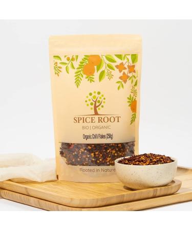 Organic Crushed Red Chilli Flakes 250g - Premium Quality Certified Organic Excellent Taste & Texture - Buy Online on SooperMarket.com