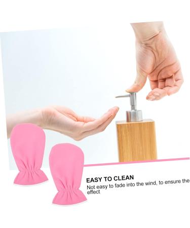 Gogogmee 1 Pair Exfoliating Gloves Spa Glove Body Gel Moisturizing Spa Hands Dry Hands Lotion Exfoliating Body Mitt Hand Skin Repair Mositurizing Glove Womens Glove Flannel - Buy Online on SooperMarket.com