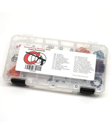 Captain O-Ring 5X Box Color Coded Oring Rebuild Kit for Smart Parts Shocker RSX