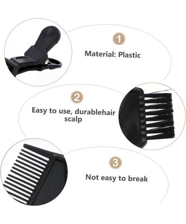 Mikinona 1 Set Hair Coloring Tools Hairdressing Clips Hair Mixing Bowl Hair Tinting Bowl Hair Color Brush Dye Mixing Bowl Professional Styling Tools Hair Coloring Kit Plastic Hair Dye Cloak - Buy Online on SooperMarket.com