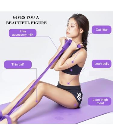 AWAVM Belly Trainer - Multifunctional Sit-Up & Bodybuilding Equipment with 3 Elastic Tubes | Home Fitness & Sports Gear - Buy Online on SooperMarket.com