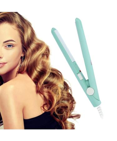 2 in 1 Mini Straightening Iron & Curling Tool - Ceramic Tourmaline Flat Iron for Effortless Hair Styling | Shop Now - Buy Online on SooperMarket.com