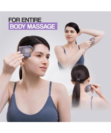 GESS Gua Sha Natural Stone Agate Unique Shape Face Stone for Face Yoga Guasha Stone Double Chin Remover Face Massager Against Wrinkles Lymphatic Drainage Face Face Sculptor - Buy Online on SooperMarket.com