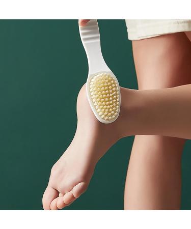 TROONZ Foot Brush and Pumice Stone - Multifunctional Foot Scrubber and Callus Remover for Feet | Gentle Foot Care Tools Anti-Slip Foot Scrubber Anti-Slip Pumice Stone for Feet Men and Women  - Buy Online on SooperMarket.com
