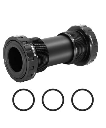 Thinvik Bottom Bracket, BSA 68-73mm English for 24mm Spindle Crank,Compatible with Shimano Crankset
