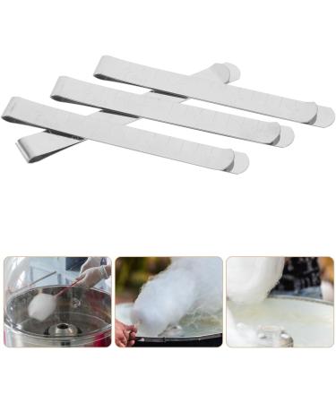 iplusmile 10pcs Marshmallow Measuring ruler Quilting crafting supplies candy floss making accessories spun sugar machine clamps sugar clip stainless steel clip spun sugar making clips - Buy Online on SooperMarket.com