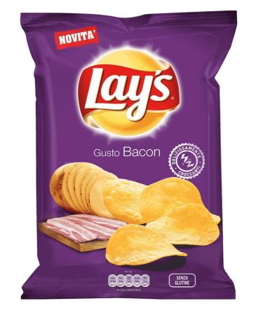 Lays Crisp Bacon 133g - Pack of 3