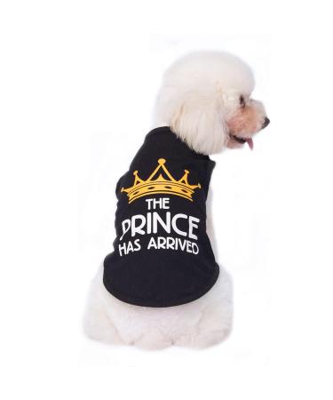 3-Pack Printed Dog Clothing - Princess & Prince T-Shirts for Small to Medium Dogs | Cute Pet Costumes (Blue XL) - Buy Online on SooperMarket.com