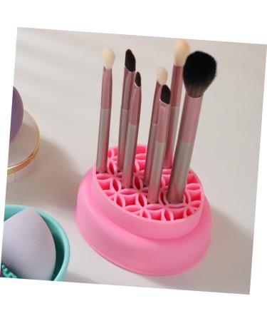 Silicone Makeup Brush Scrubber Bowl & Drying Rack | Ultimate Brush Cleaning Tool | Efficient Storage for Makeup Brushes - Buy Online on SooperMarket.com
