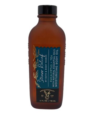 Bath & Body Works Aromatherapy Stress Relief Eucalyptus Tea Body Oil - 4 fl oz - Buy Online on SooperMarket.com