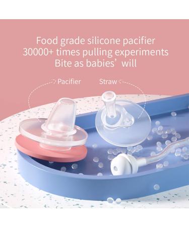POTATO Weighted Straw Cup for Toddlers | Spill-Proof PPSU Sippy Cup | 10oz Water Bottle with 2 Spout Options | Handles for Boys | Ideal for Babies 12+ Months - Bright Red - Buy Online on SooperMarket.com