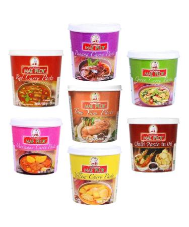 Mae Ploy Curry Paste Assorted Flavours 1kg (Pack of 2) Customise Your Flavours
