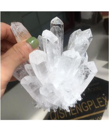 700-750g Natural Clear White Quartz Point Crystal Cluster Specimen 1PCS kaixun - Buy Online on SooperMarket.com