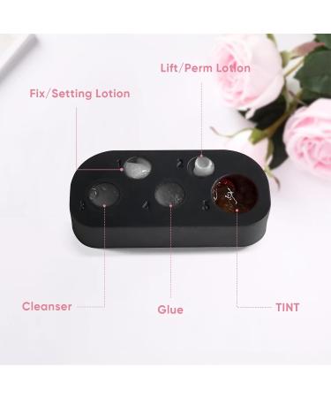 Libeauty Lash Lift Tool 7 Pairs of Lash Lift Shields Including Bottom Lash Lift 1 Pair of Lash Lift Ribbon 1 Palette Convenient and Efficient As a Good Assistant for Lash & Brow Lift or Color - Buy Online on SooperMarket.com