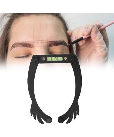 Eyebrow Ruler Precise Professional Microblading Line Marker Ruler For Salon (Black) - Buy Online on SooperMarket.com