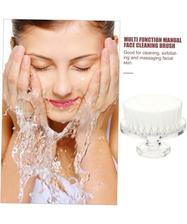 HAPINARY Cleansing Brush Female Facial Brush Facial Scrubber Face Scrubber Face Exfoliator Tool Cleansing Face Brush Skin Brush Women Facial Brush Face Washing Brush Cleansing Powder - Buy Online on SooperMarket.com
