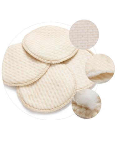 Toyvian Nursing Pads - 48 Reusable Breastfeeding Cushions for Women | Organic Cotton Maternity Pads | Spill Prevention & Perfume Spray Bottle Included - Buy Online on SooperMarket.com